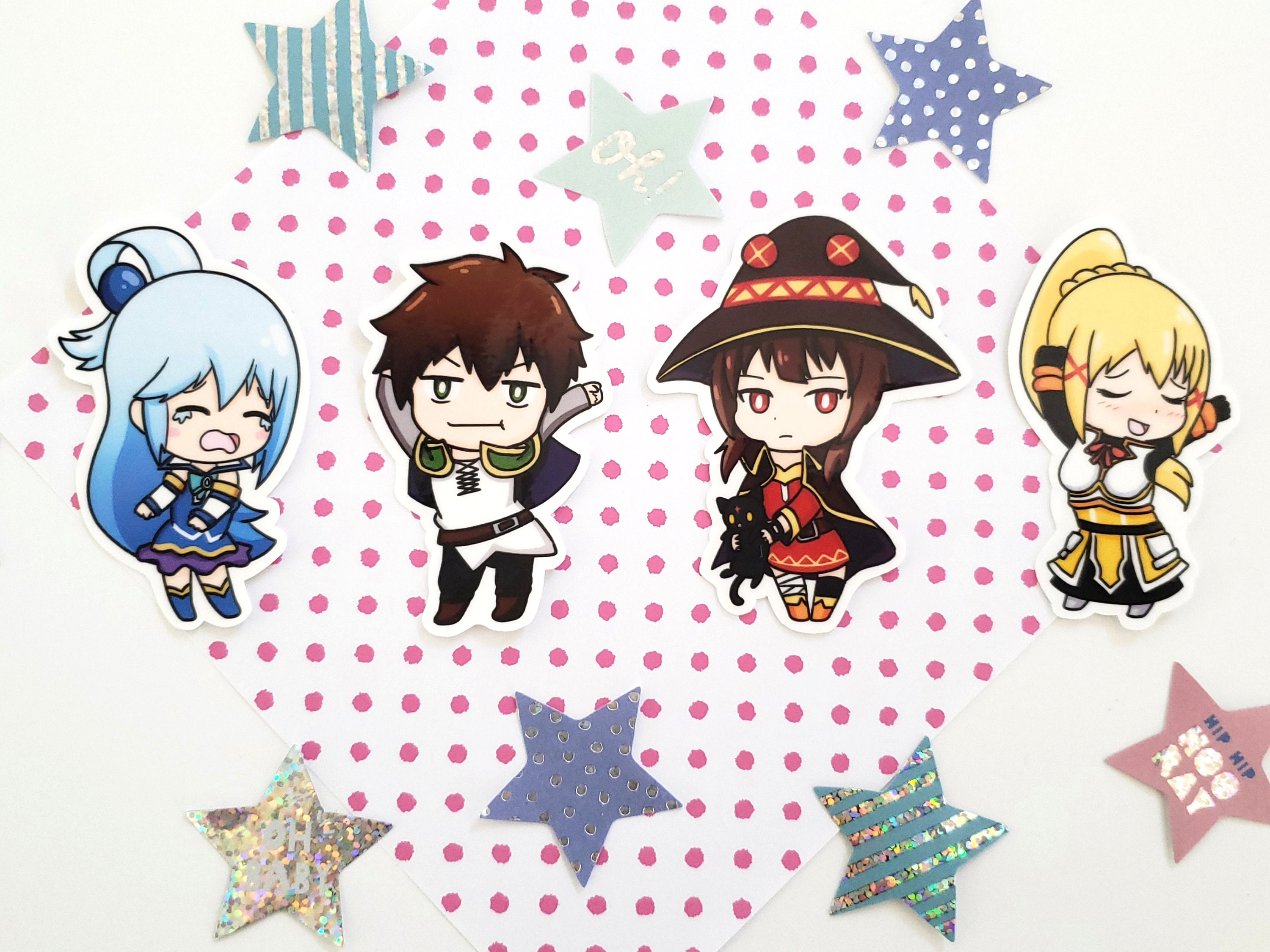 konosuba stickers