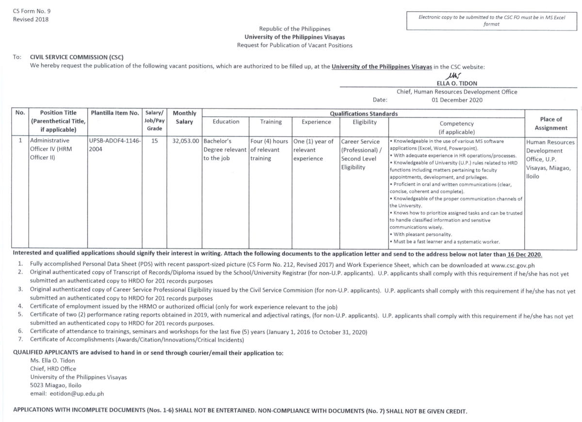 administrative officer salary