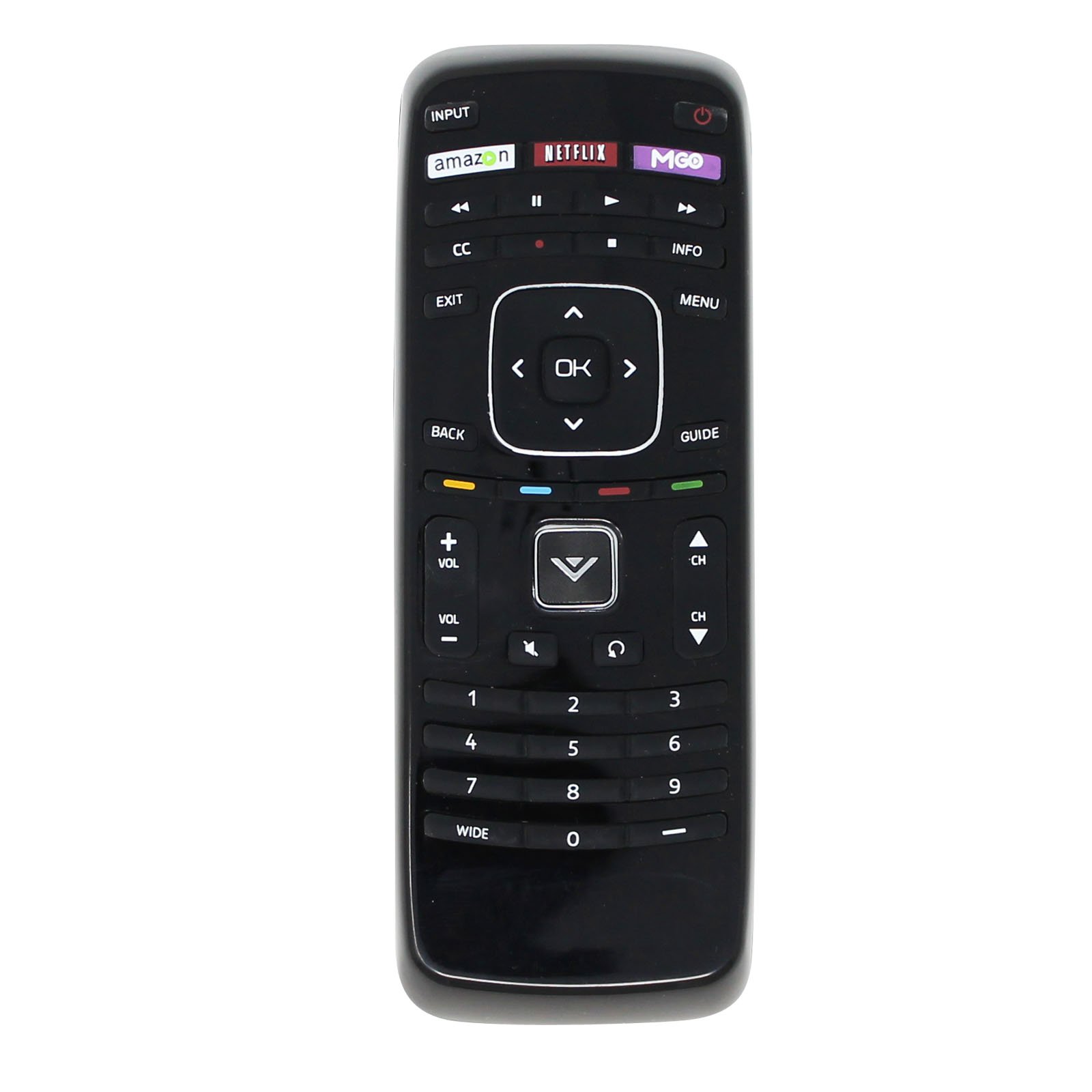 replacement remote control for vizio