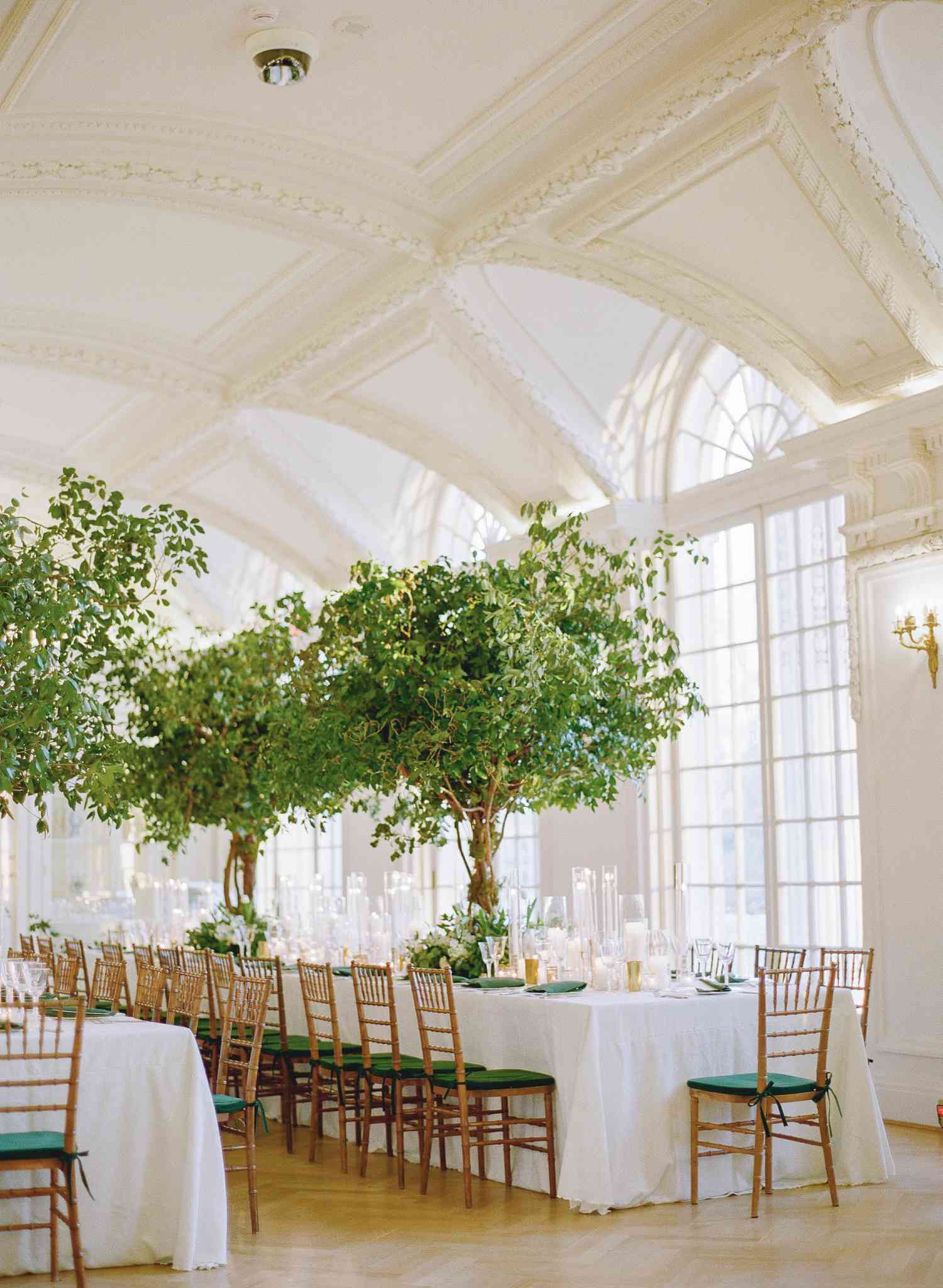 trees for wedding centerpieces