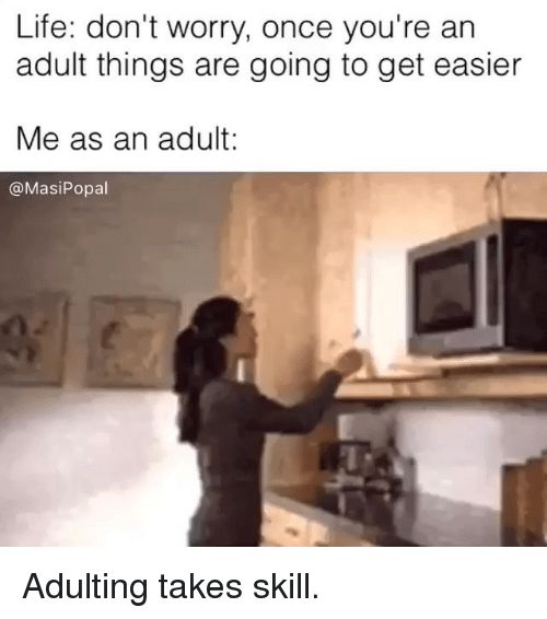 adulting memes