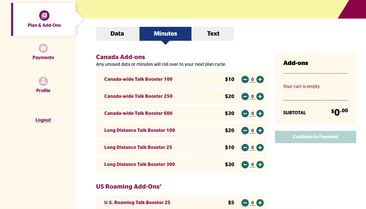 koodo international calling rates