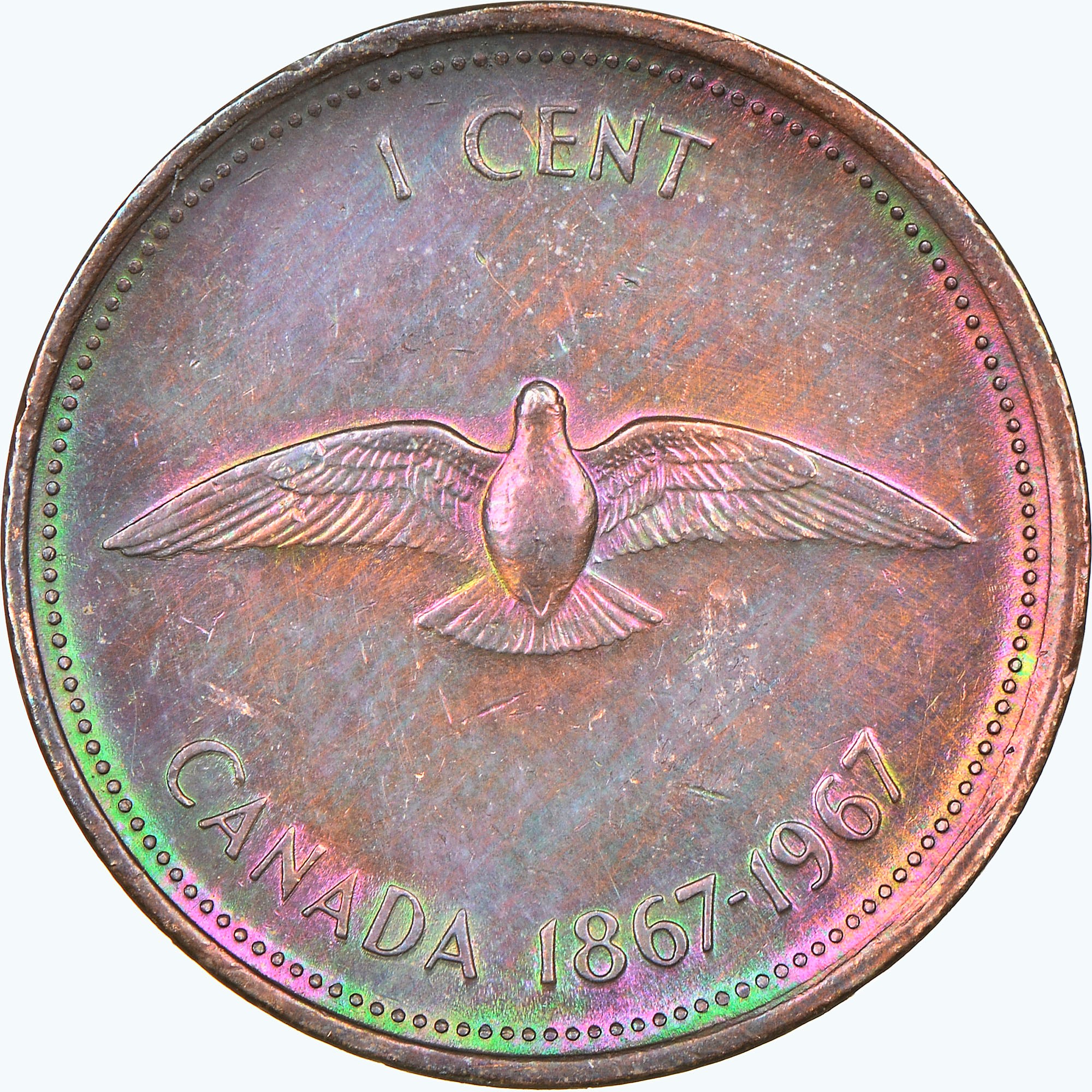 1867 canada coin