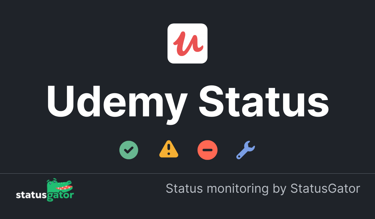 is udemy down