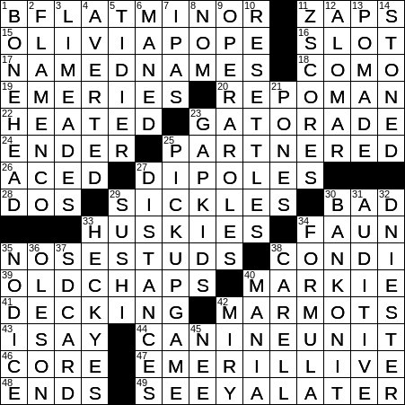 tv antenna crossword clue