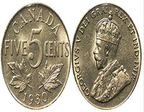 1930 canadian nickel