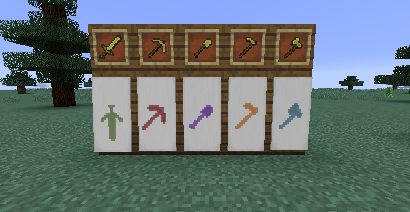 banners in minecraft