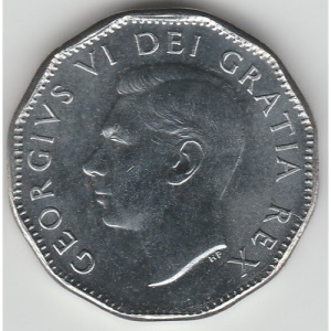 1951 canadian cent