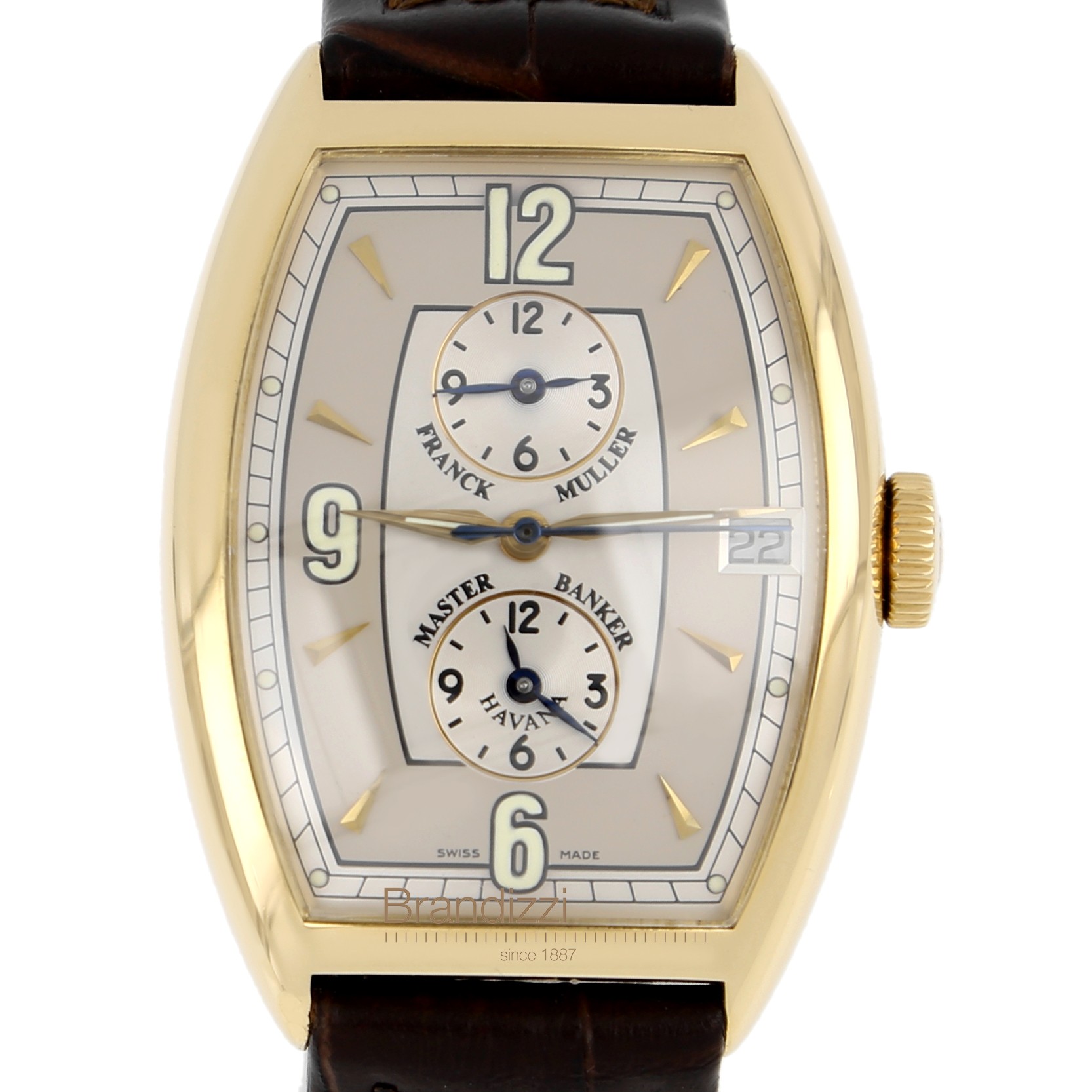 franck muller master banker gold