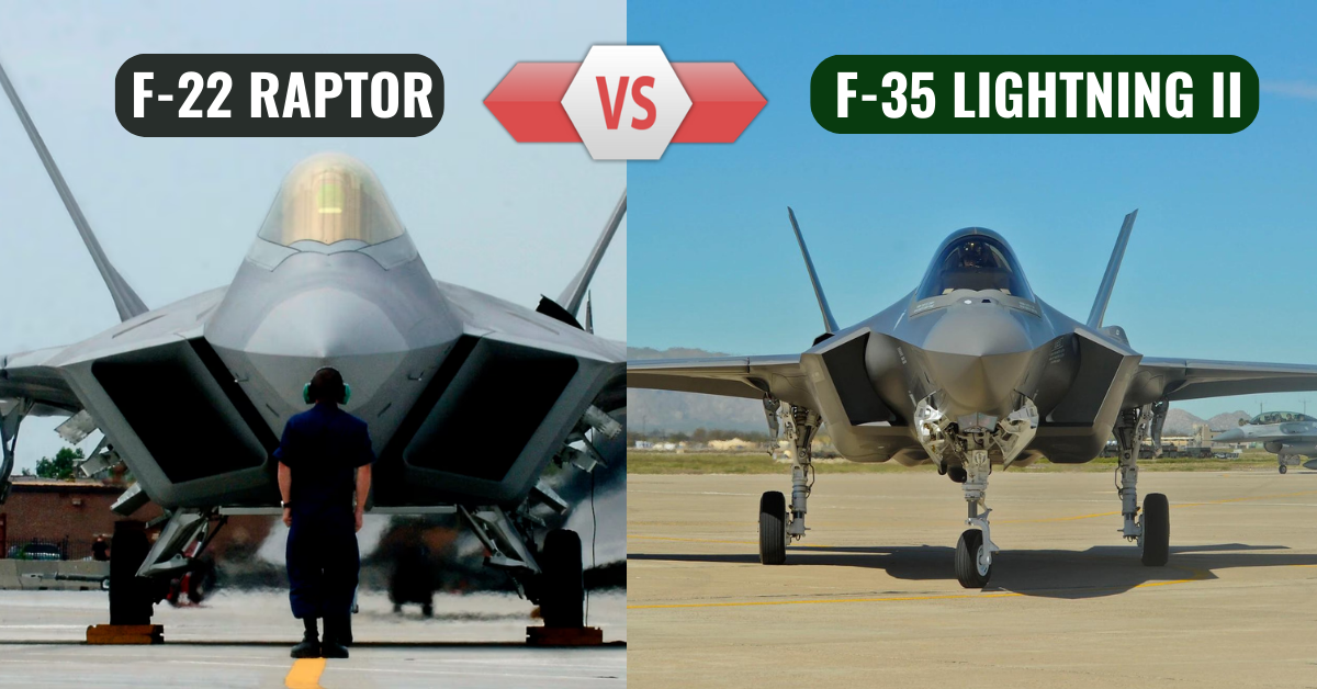 f 35 lightning ii vs f 22 raptor