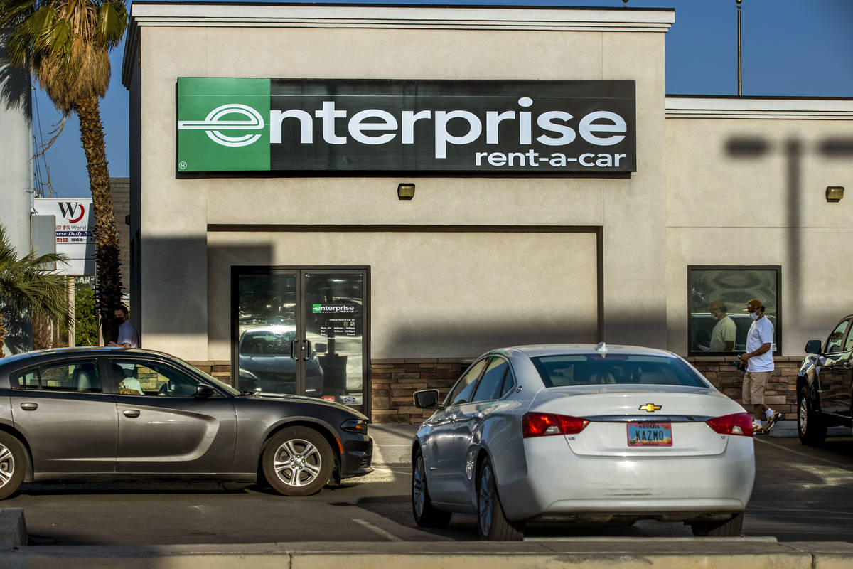 enterprise car rental las vegas