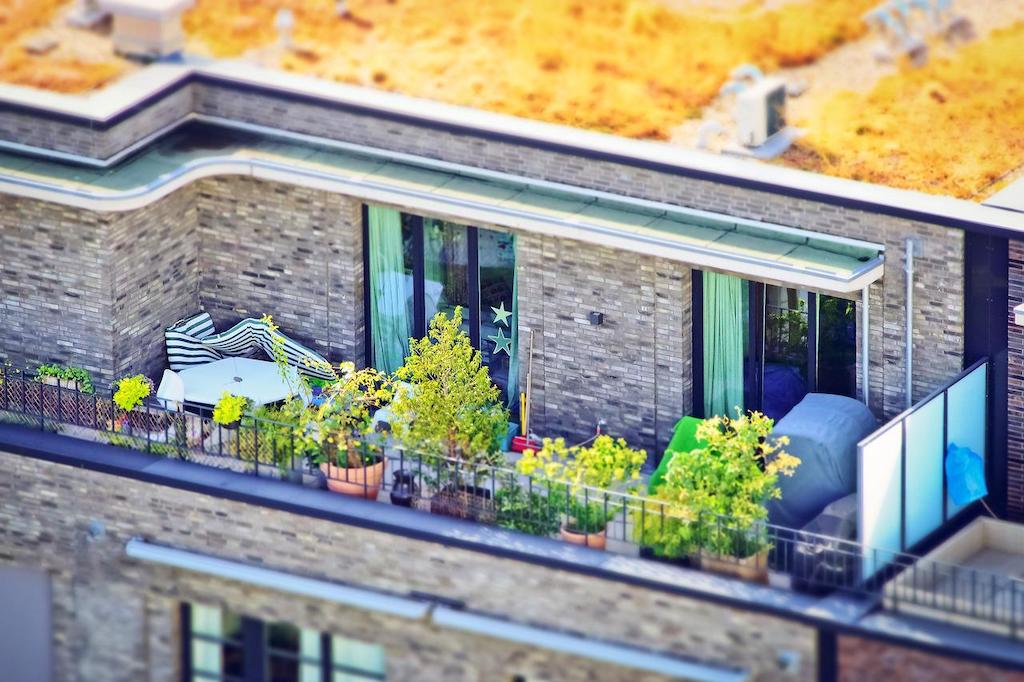 fachadas de balcones de concreto