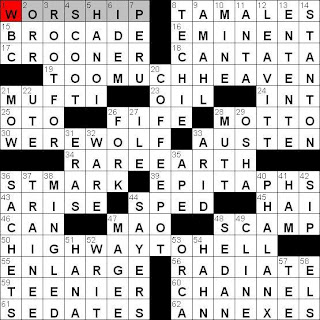 1979 disco hit crossword