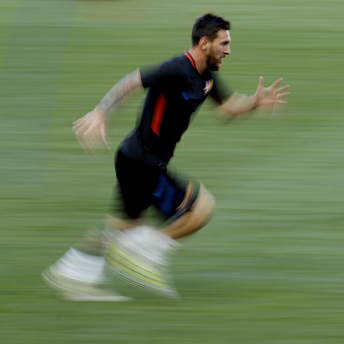 messi running speed