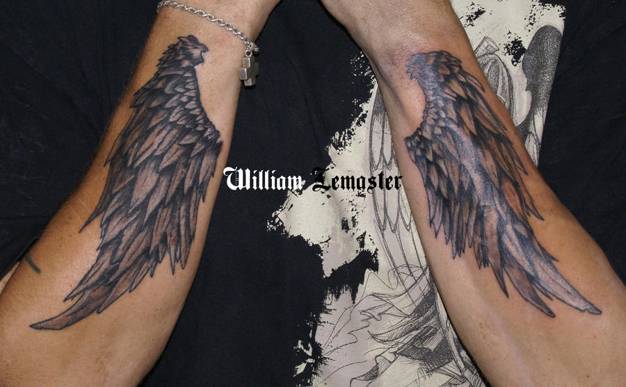 tattoo wings on arms