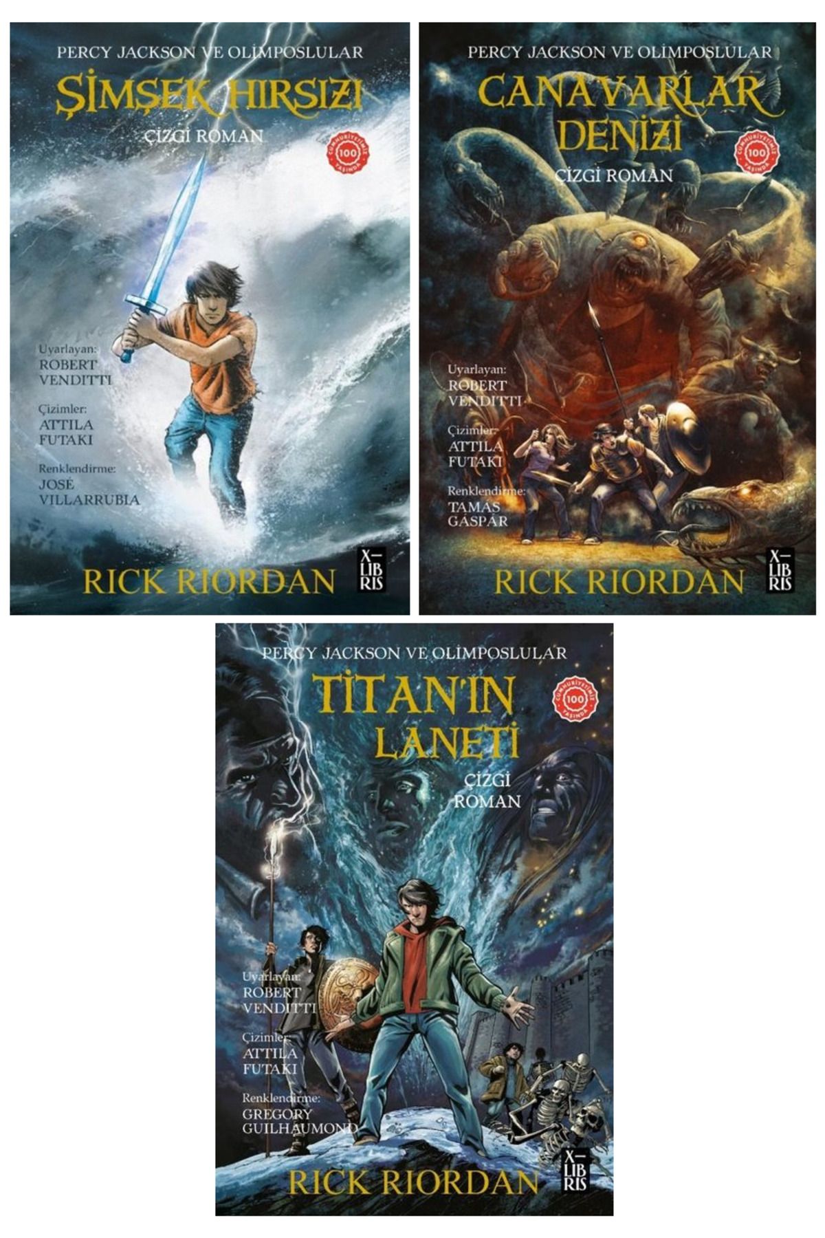 percy jackson çizgi roman