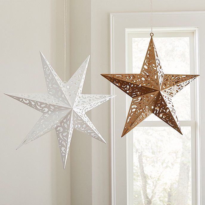 hanging christmas stars