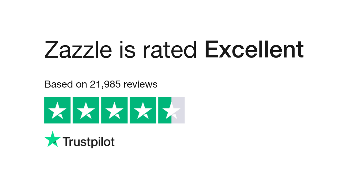 trustpilot zazzle