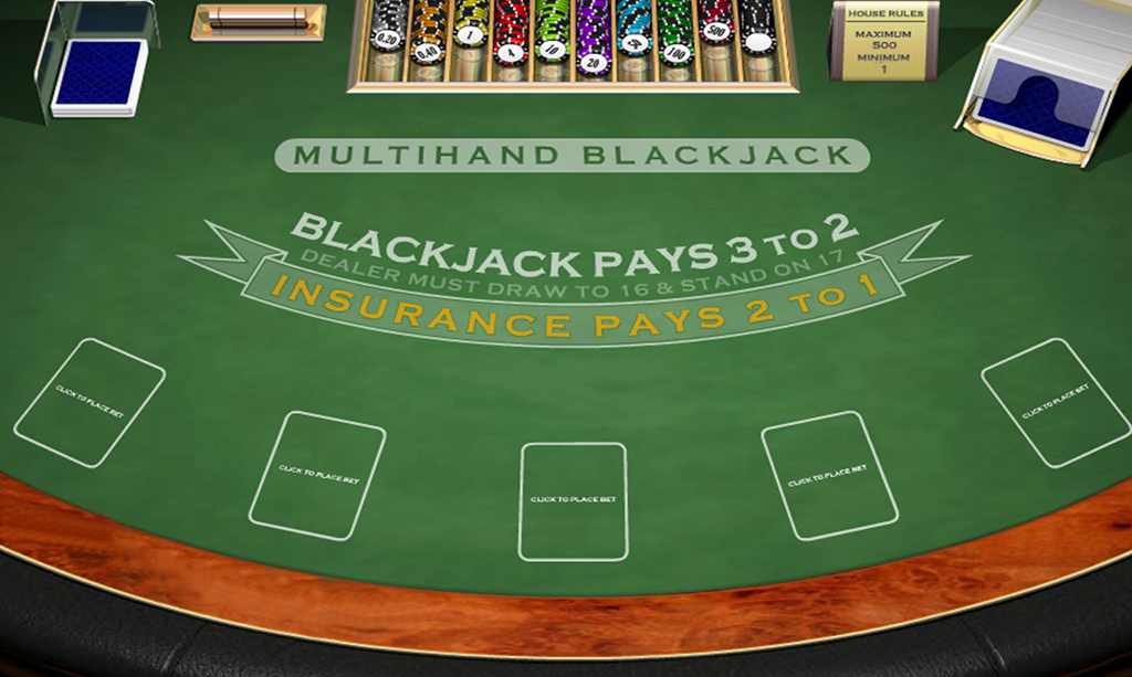 free multiplayer blackjack game