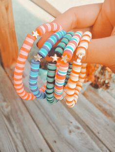 bracelet clay beads