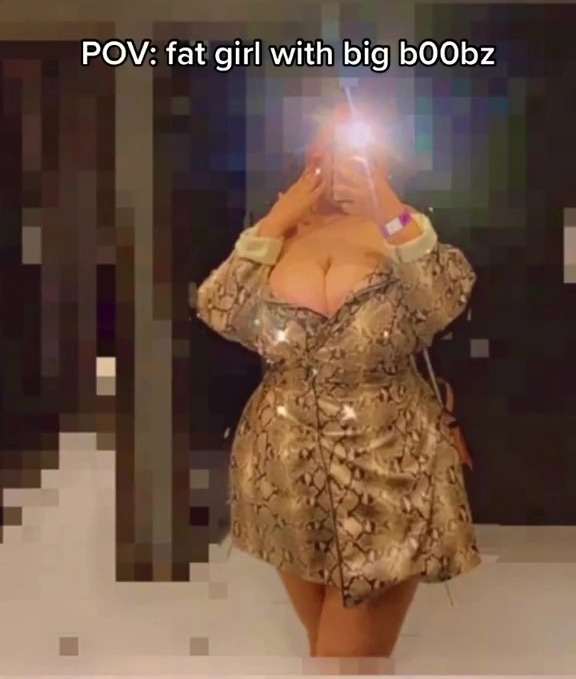 fat girl big boobs