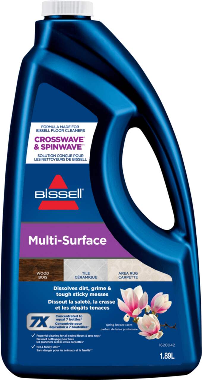 bissell crosswave cleaning solution