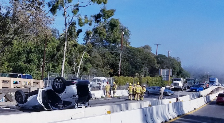 101 freeway closure today carpinteria