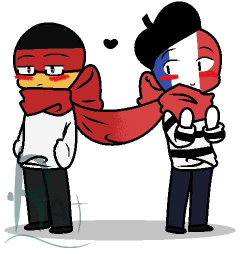 france x germany countryhumans