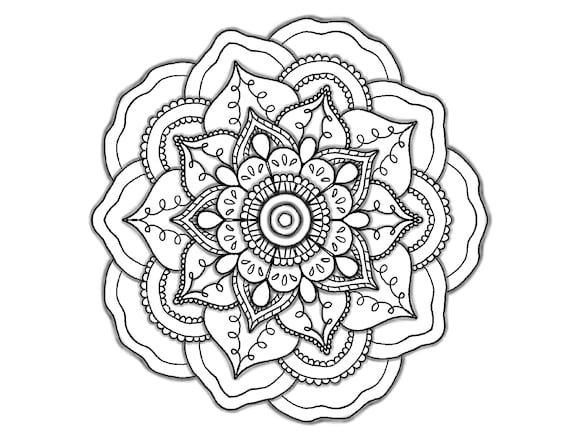 mandalas coloring