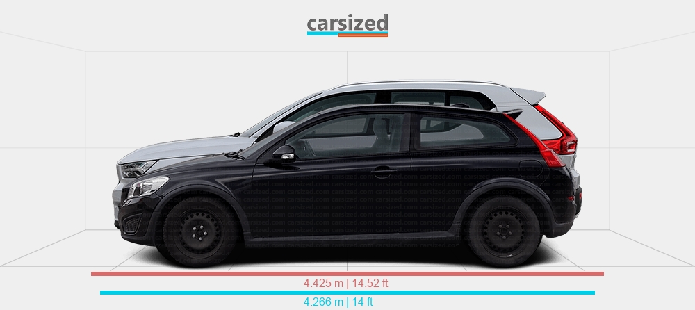 volvo c30 dimensions