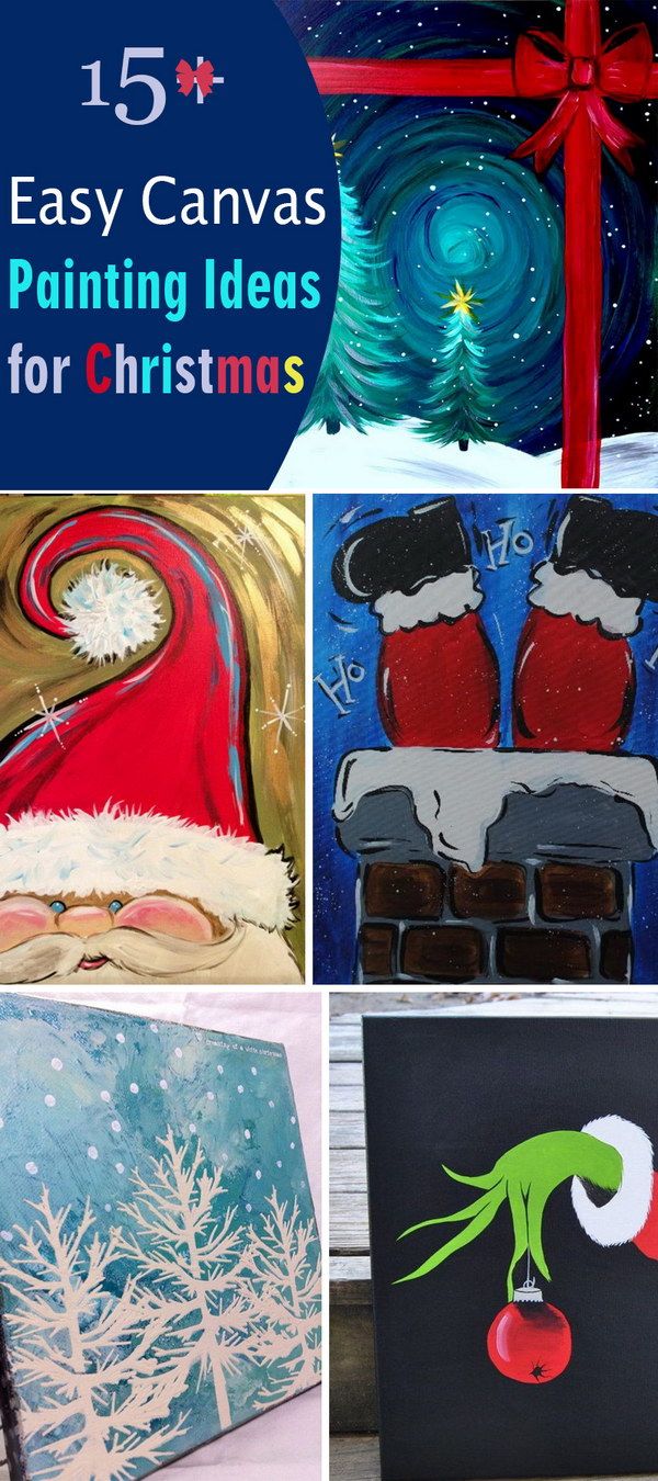 christmas painting ideas