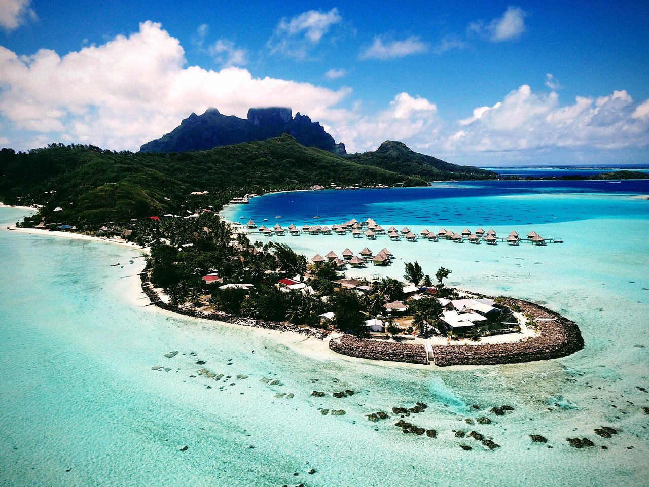 flight to bora bora