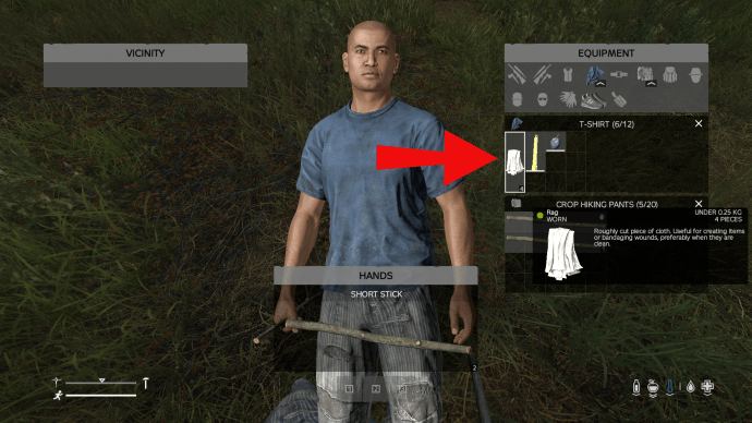 how to craft bandages in dayz