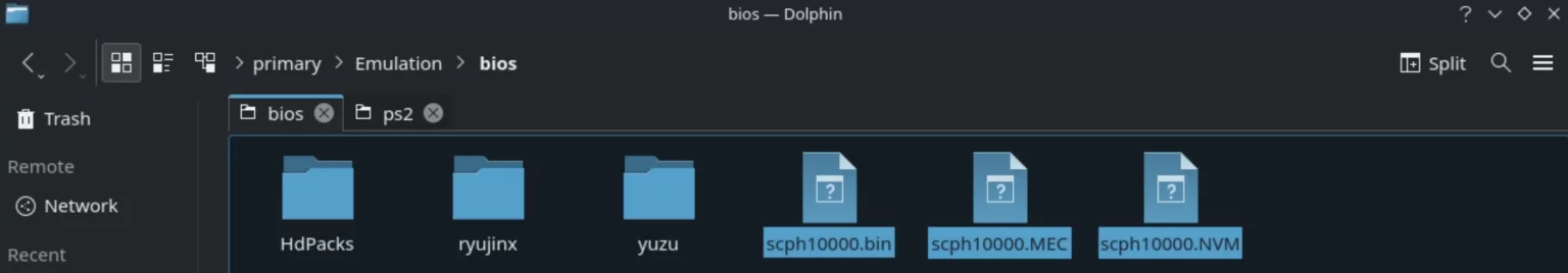 emudeck bios