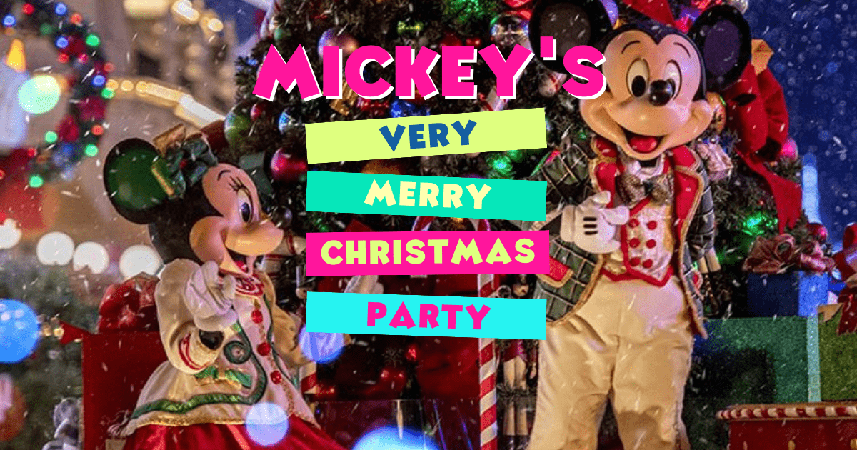 mickeys very merry christmas party