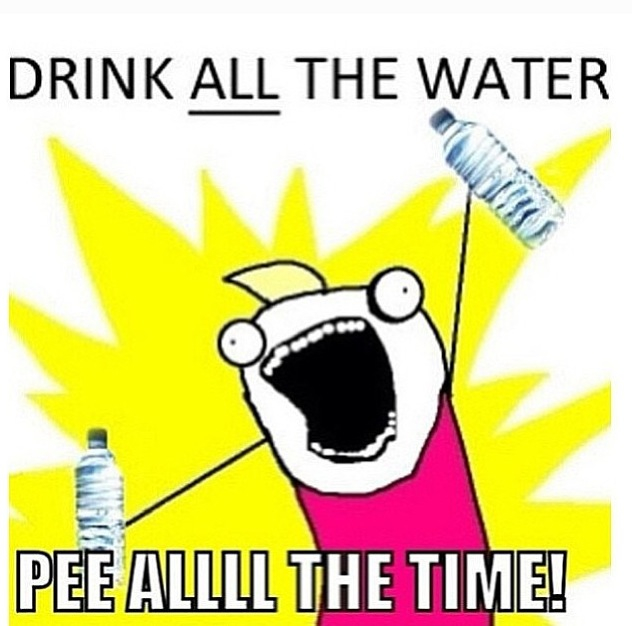 memes about drinking water