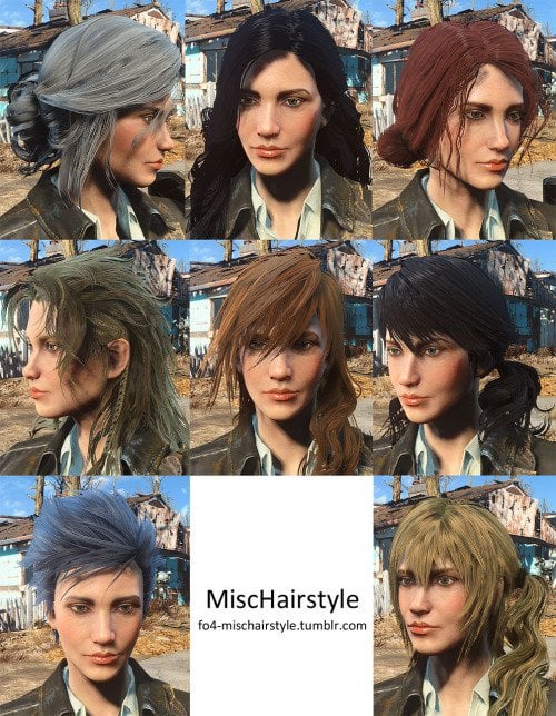 fallout 4 hair mod