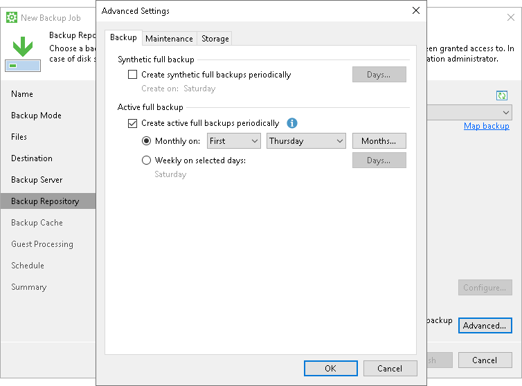 veeam full backup