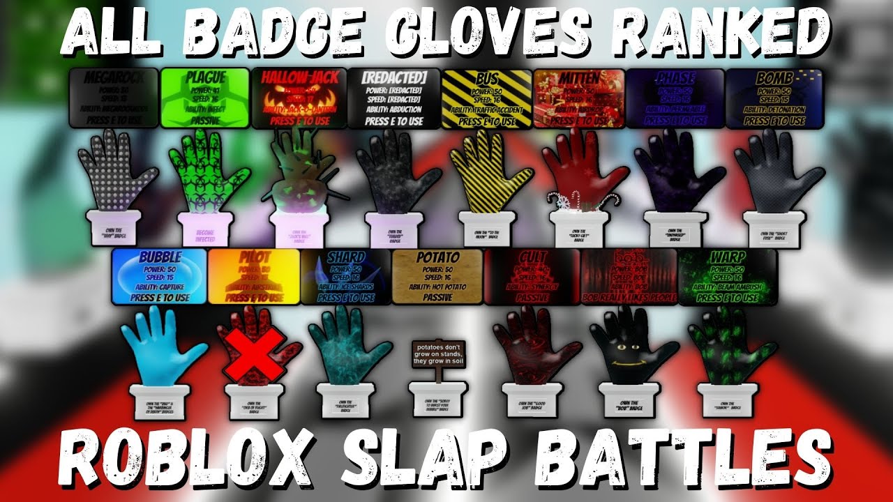 best gloves in slap battles