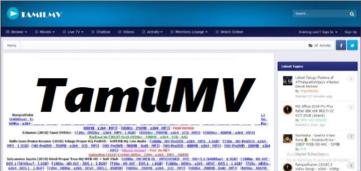 1tamilmv new url