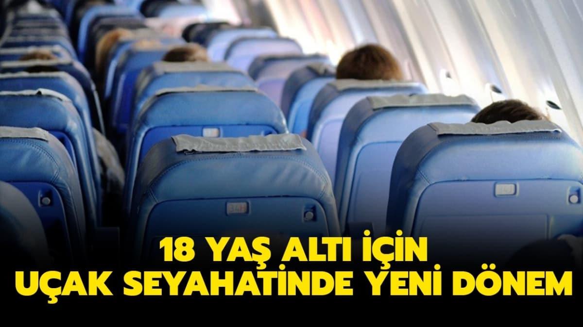 20 yaş altı uçakla seyahat edebilir mi