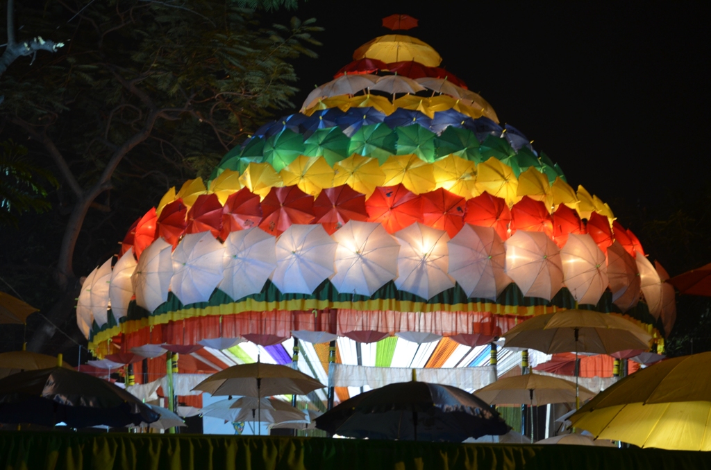 umbrella pandal