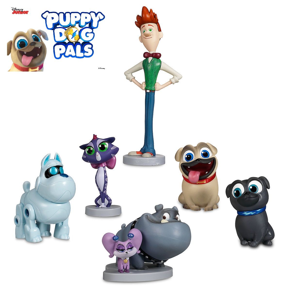 puppy dog pals personajes