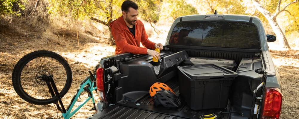 2018 toyota tacoma short bed dimensions