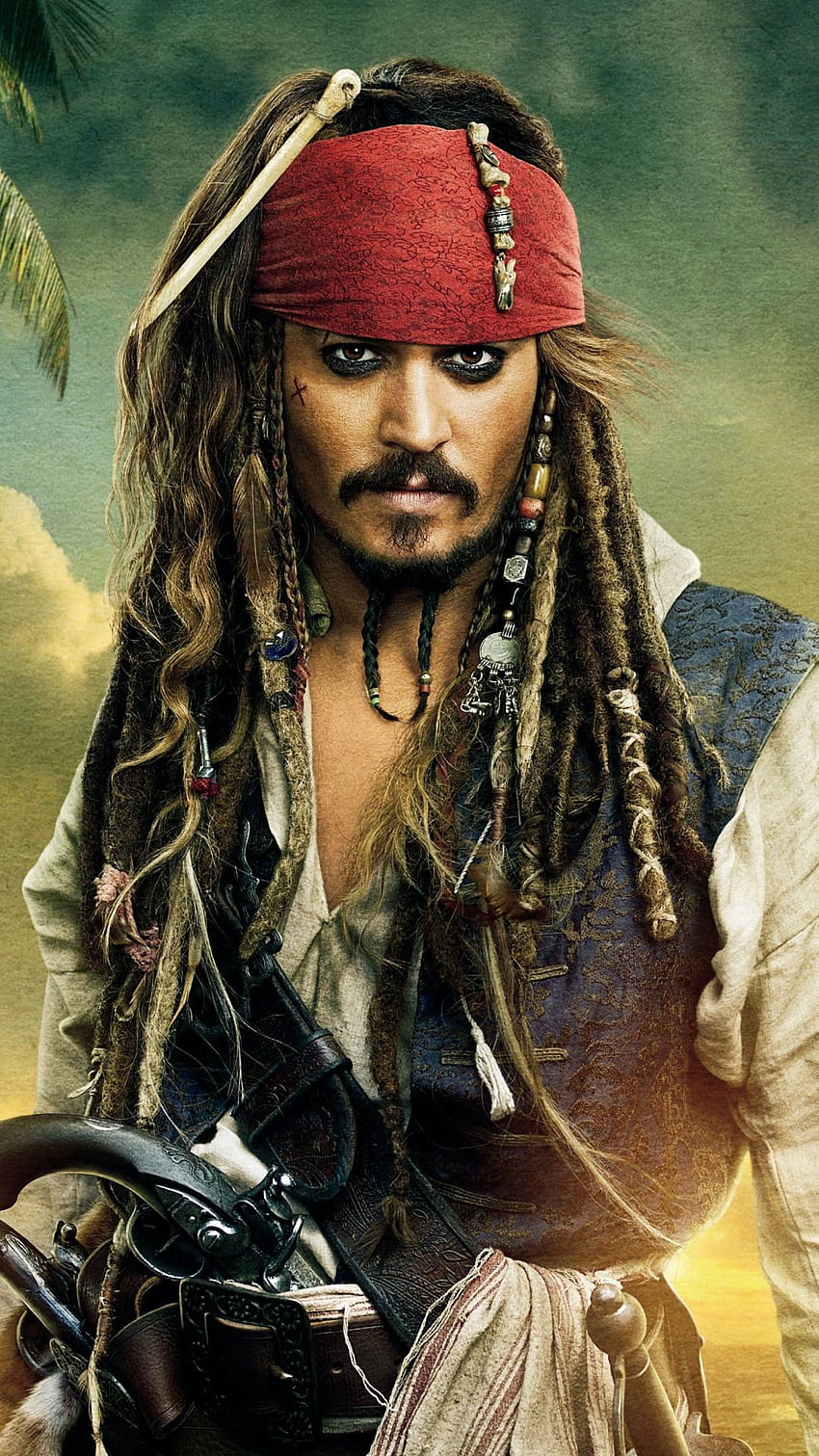 jack sparrow 4k wallpaper