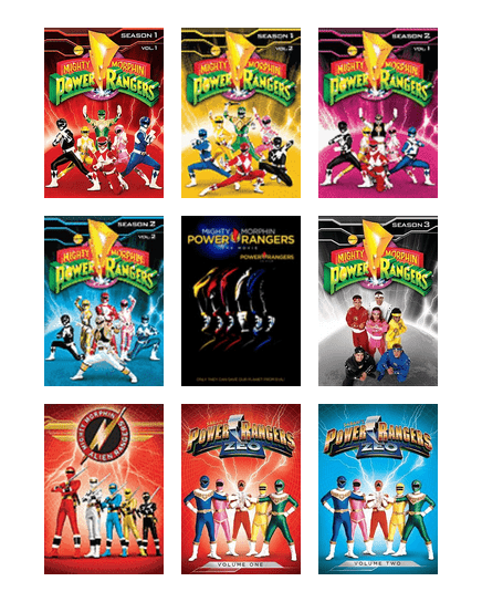 list of power rangers seasons