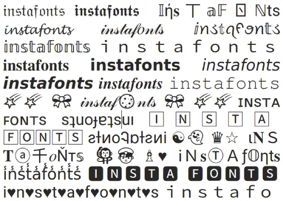 instafonts de telegram 2