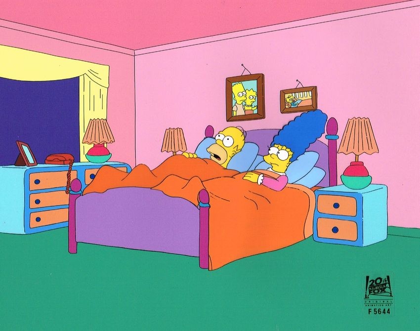 simpsons bed