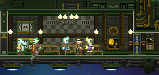 starbound crew members