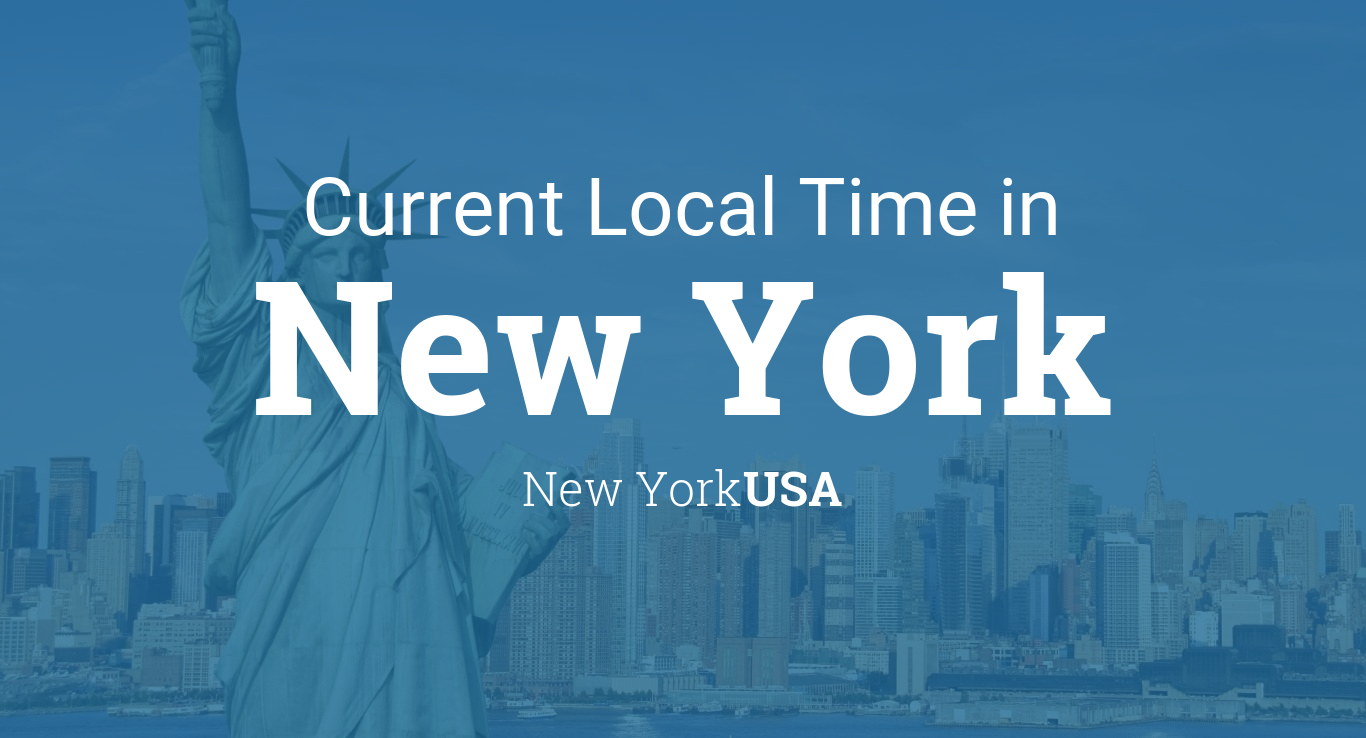 what is the time in america new york